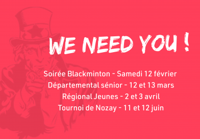Bénévolat : we need you !